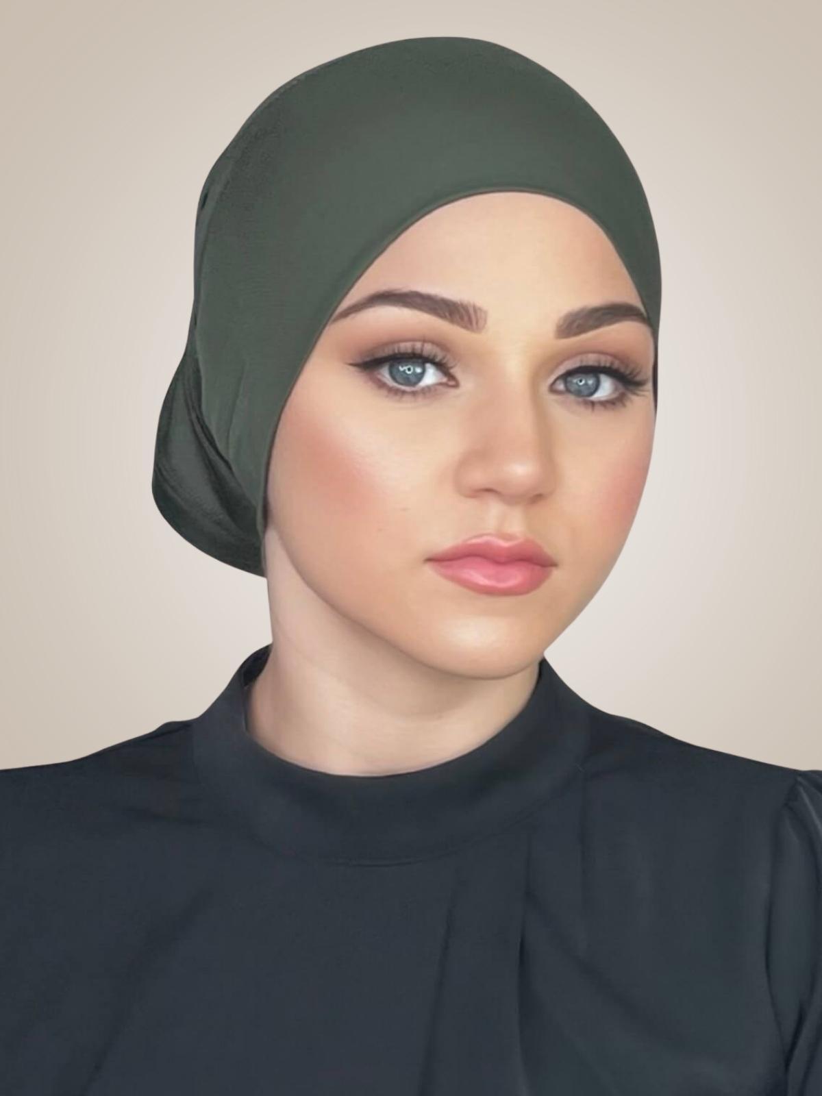 Premium Jersey UnderScarf-Army Green
