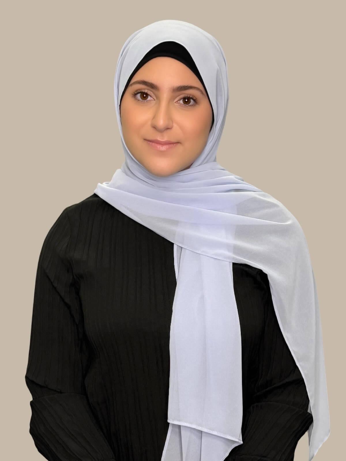 Modish Girl Luxury Chiffon Hijab-Skye