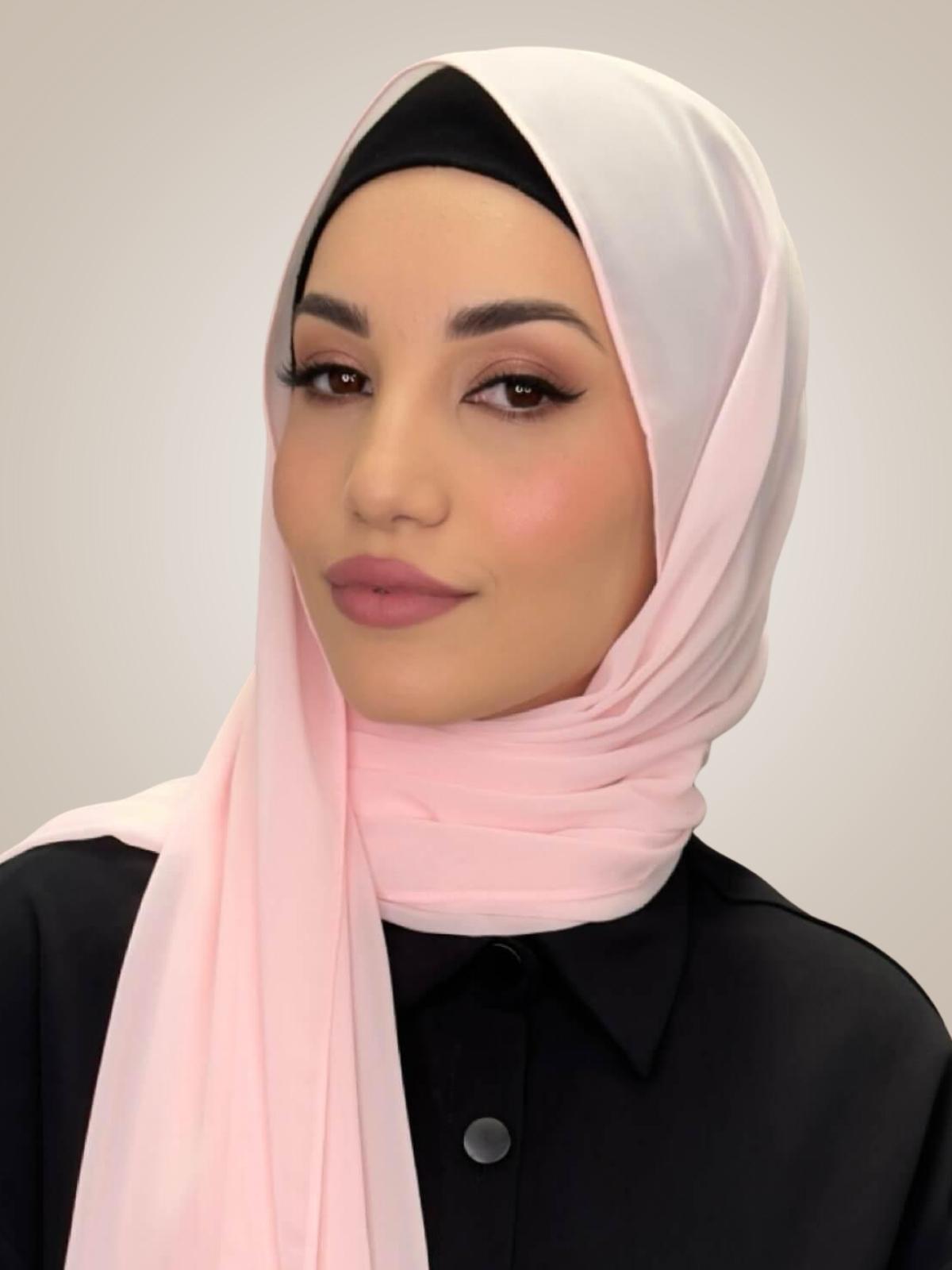 Luxury Chiffon Hijab-Petal