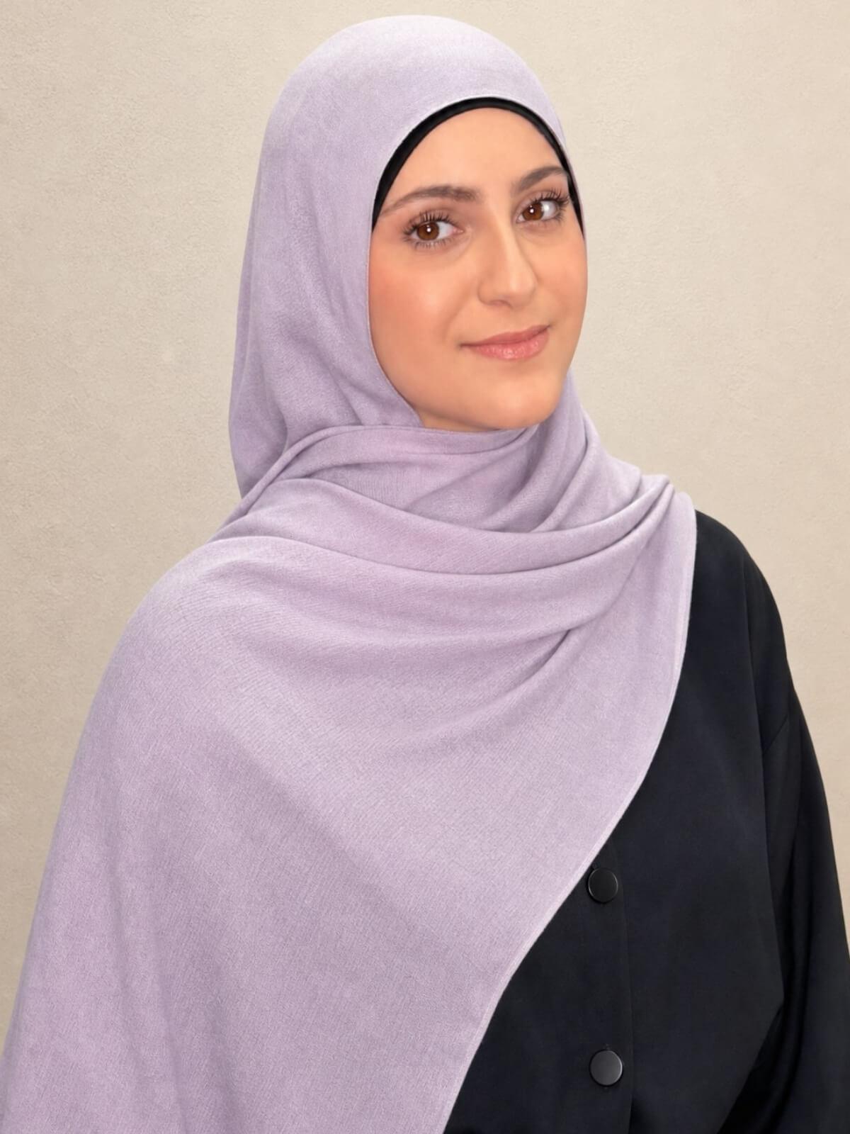 Modish Girl Cotton Modal Hijab-Thunder