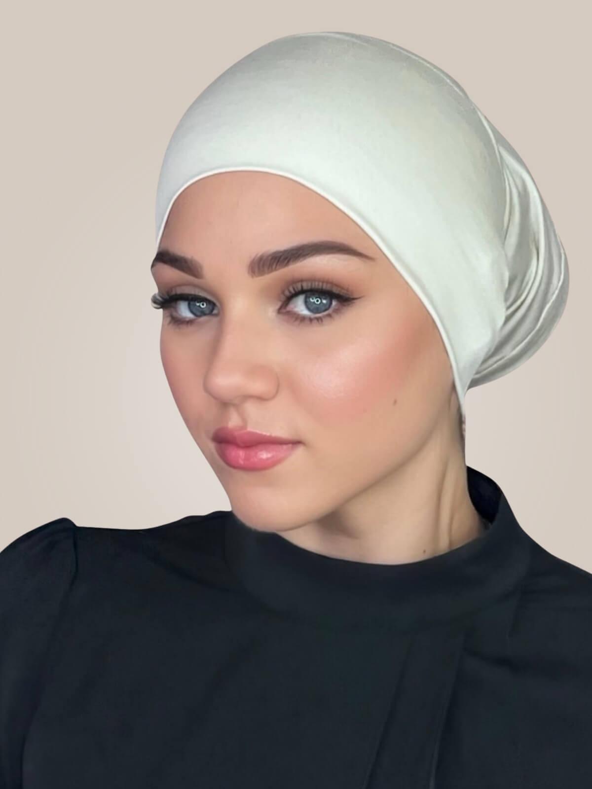 Premium Jersey Underscarf-Ivory