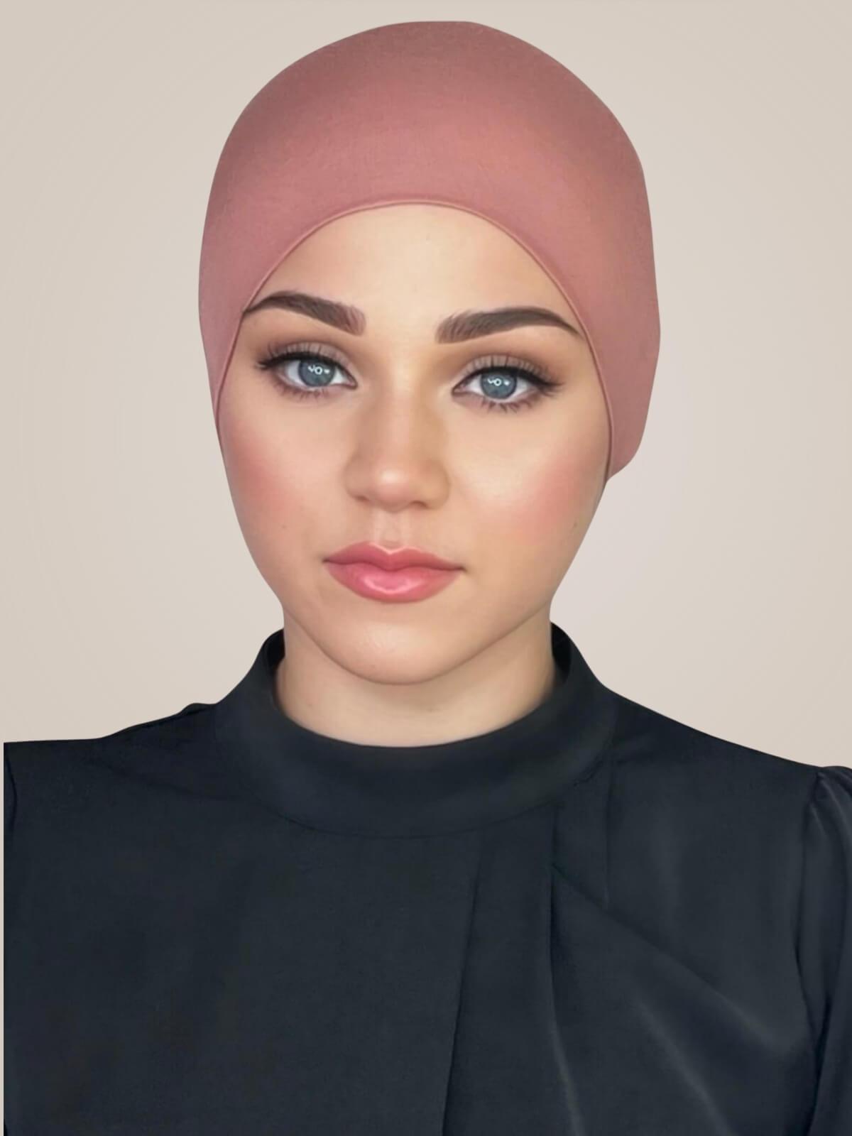 Premium Jersey Under scarf- Wood Rose