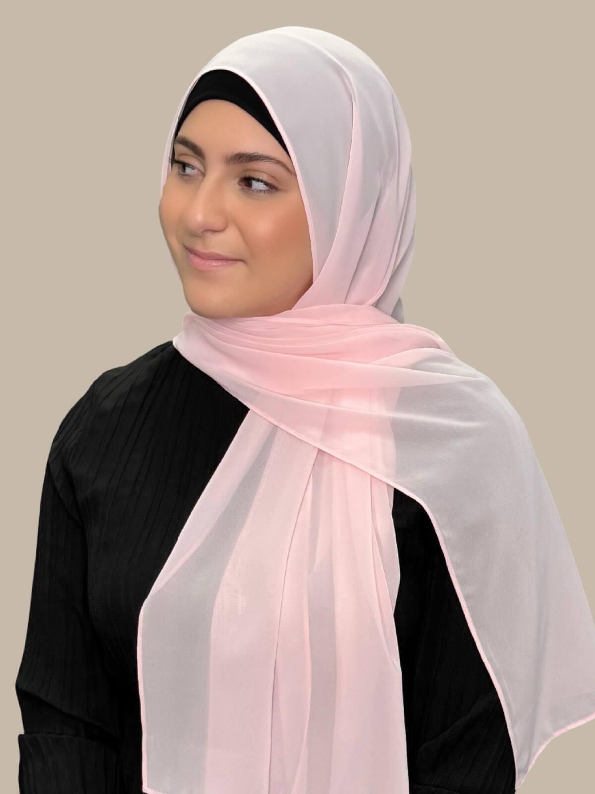 Modish Girl Luxury Chiffon Hijab-Petal