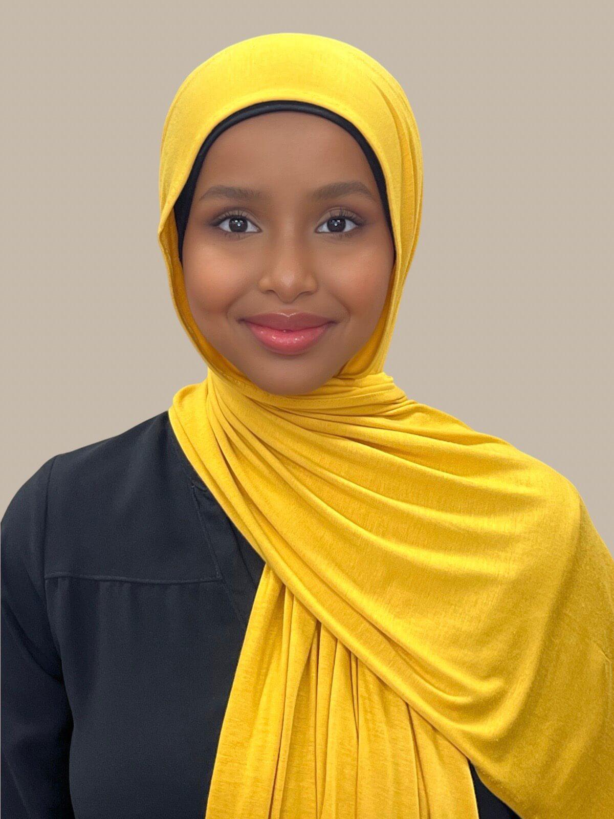 Classic Jersey Hijab-Mustard
