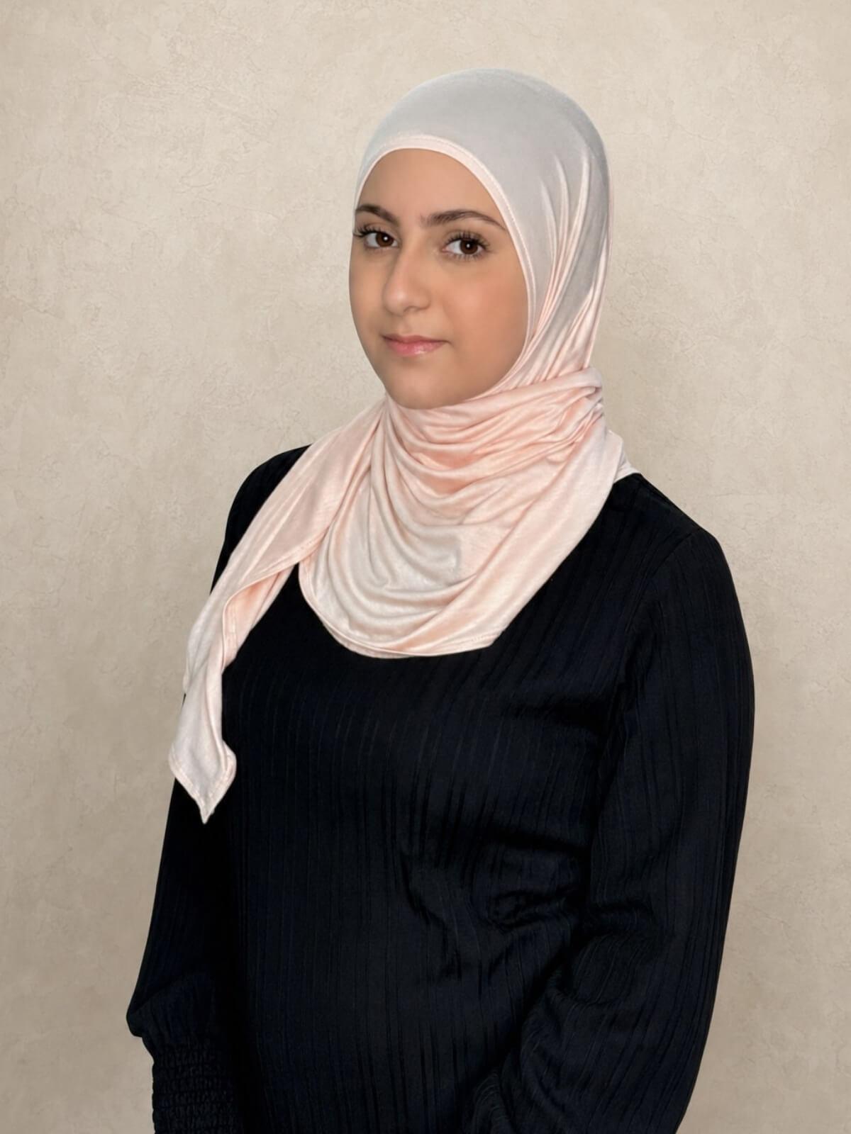 Modish Girl Pre-Sewn Jersey hijab-Pearl