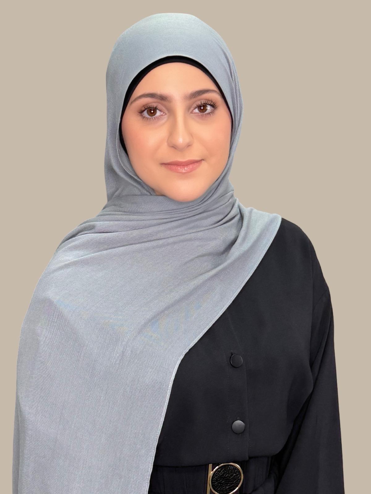 Modish Girl Cotton Modal Hijab-Fossil