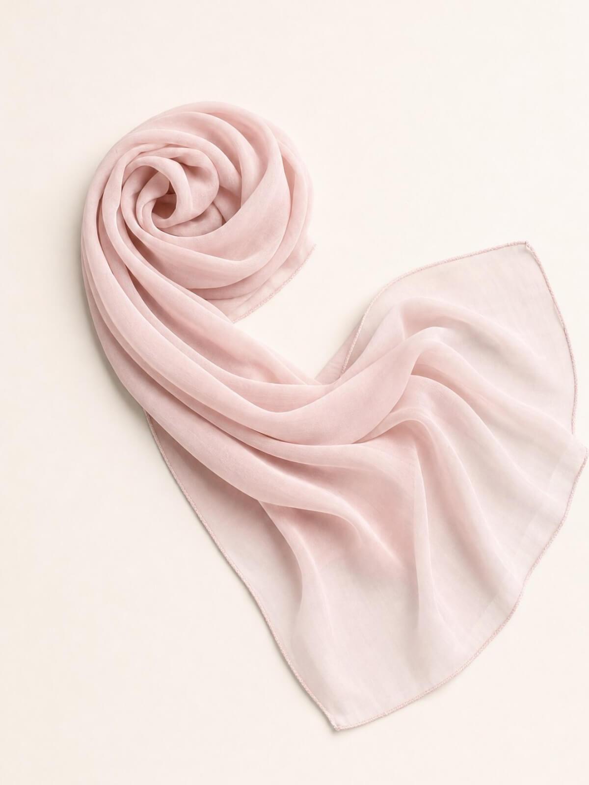 Luxury Chiffon Hijab-Pearl