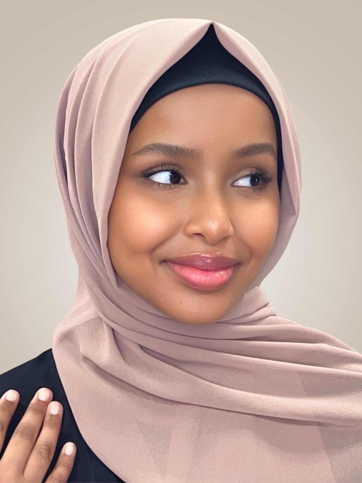 Classic Chiffon Hijab-Cedar
