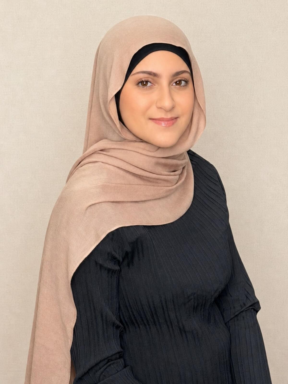 Modish Girl Cotton Modal Hijab-Cocoa Beige