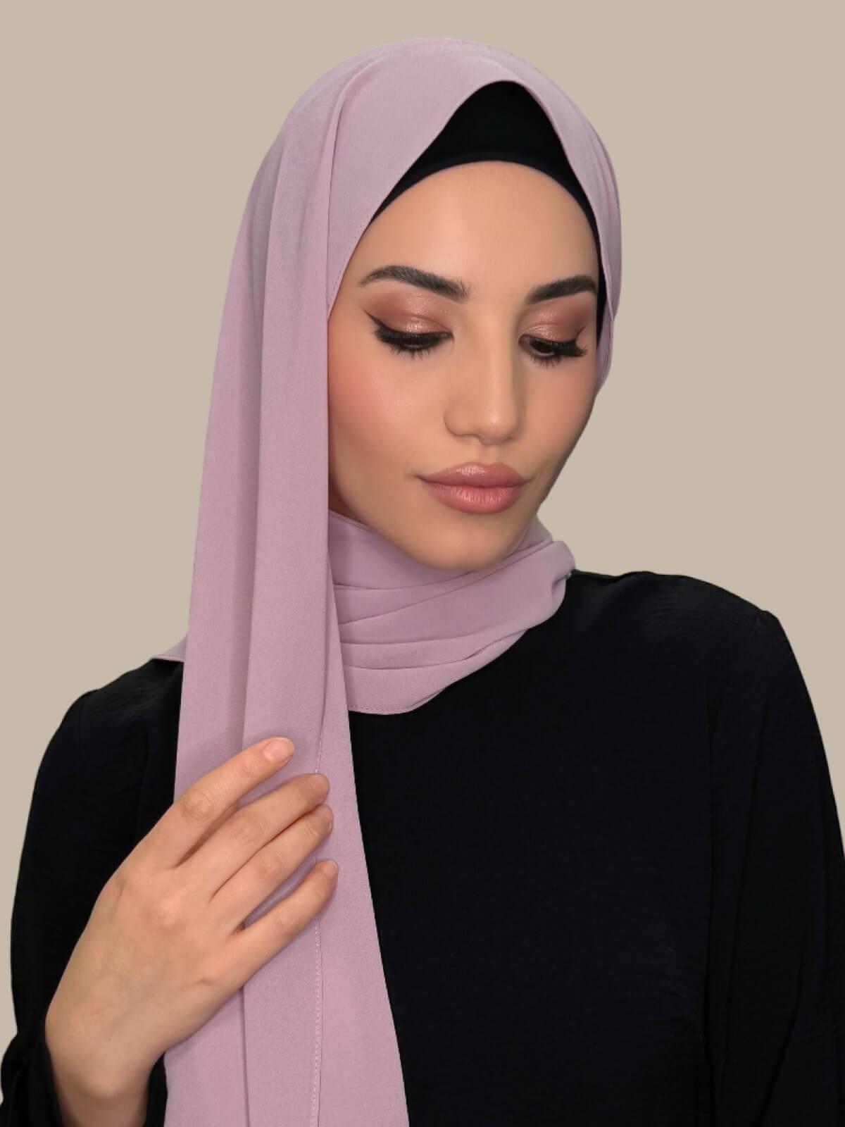 Classic Chiffon Hijab-Blossom