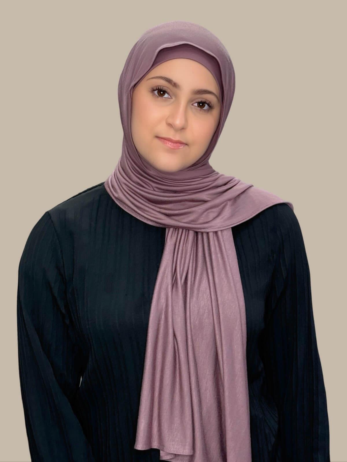 Modish girl Premium Jersey Hijab-Rose Taupe