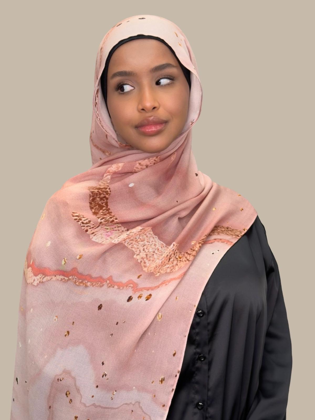 Print Modal Hijab-Malibu Dusk