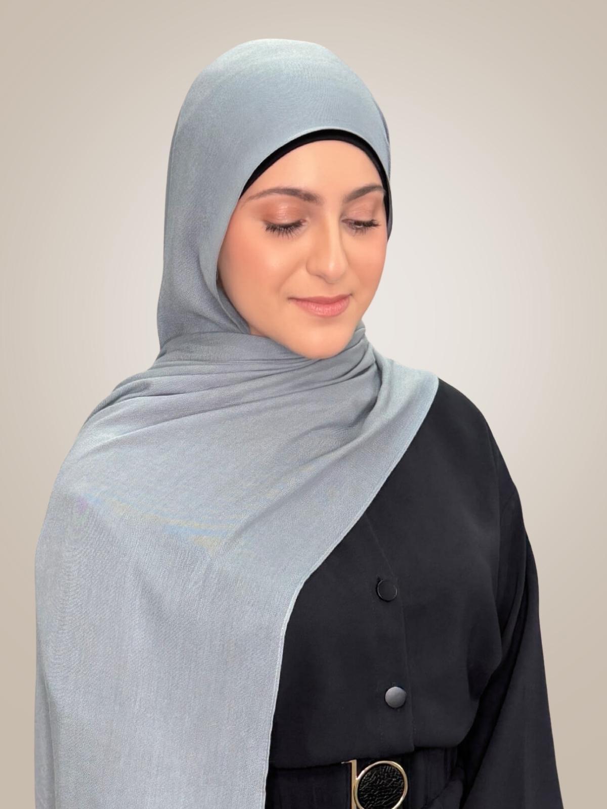 Modish Girl Cotton Modal Hijab-Fossil