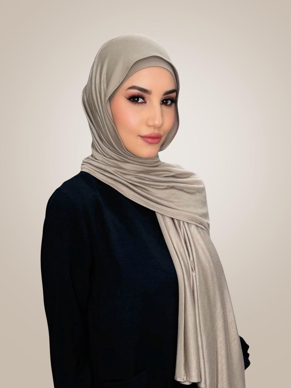 Premium Jersey Hijab-Desert