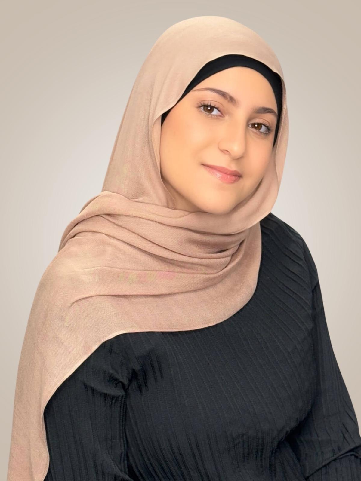 Modish Girl Cotton Modal Hijab-Cocoa Beige