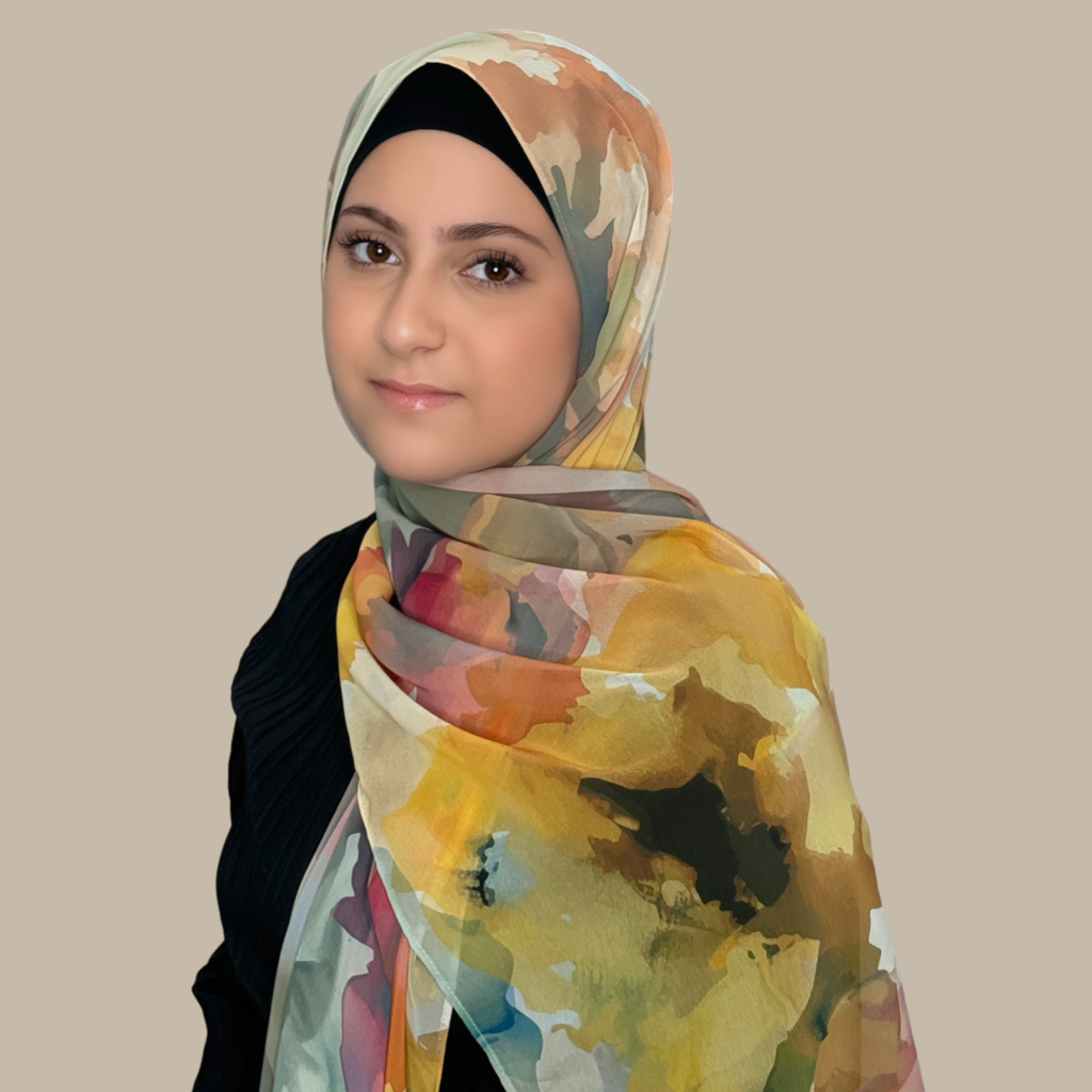 Modish Girl Printed Chiffon Hijab-Petal Whisper - Modish Hijab