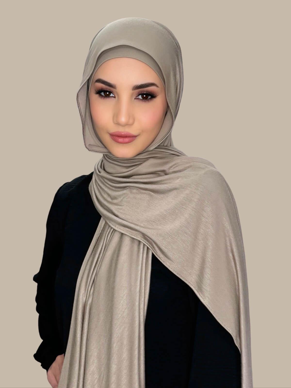 Premium Jersey Hijab-Desert