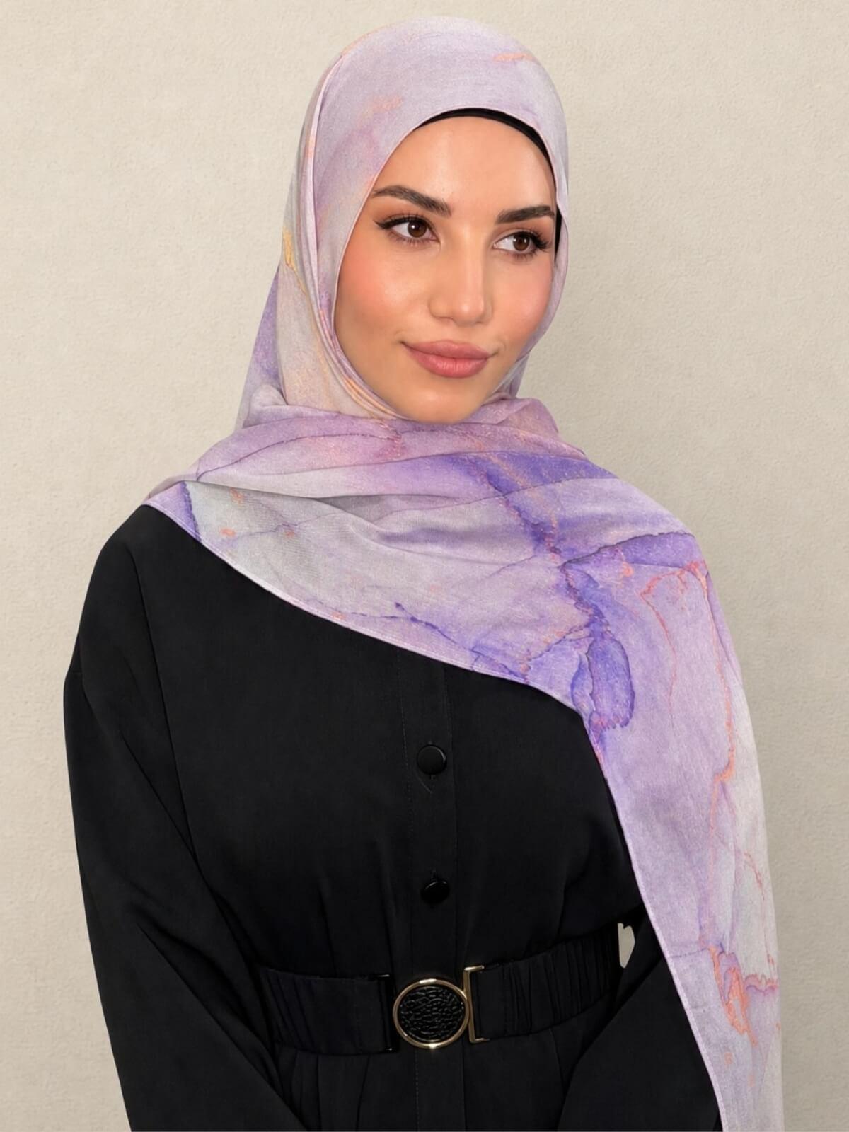 Print Modal Hijab-Lavanta Bay