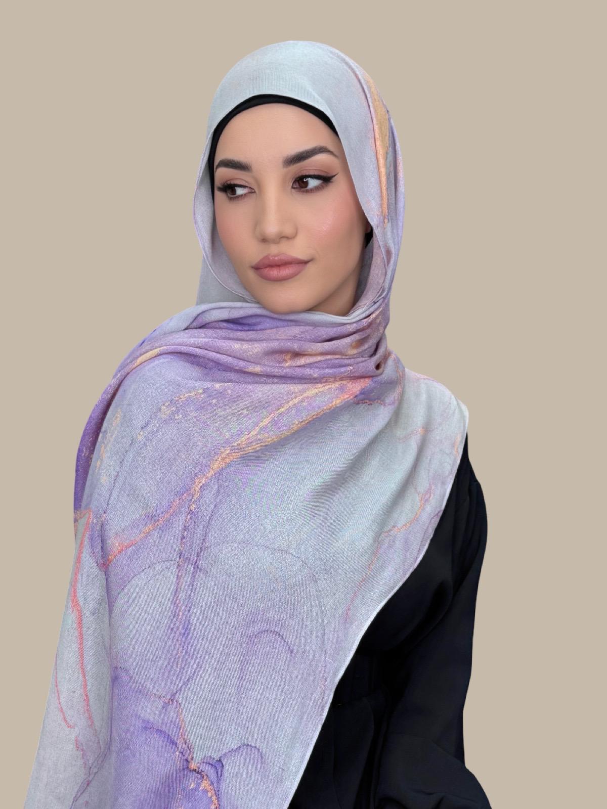 Print Modal Hijab-Lavanta Bay