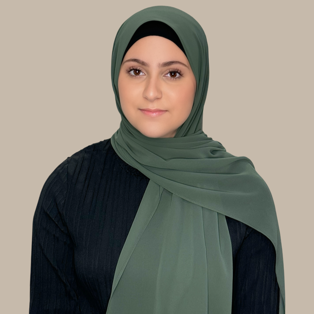 Modish Girl Luxury Chiffon Hijab-Army Green - Modish Hijab