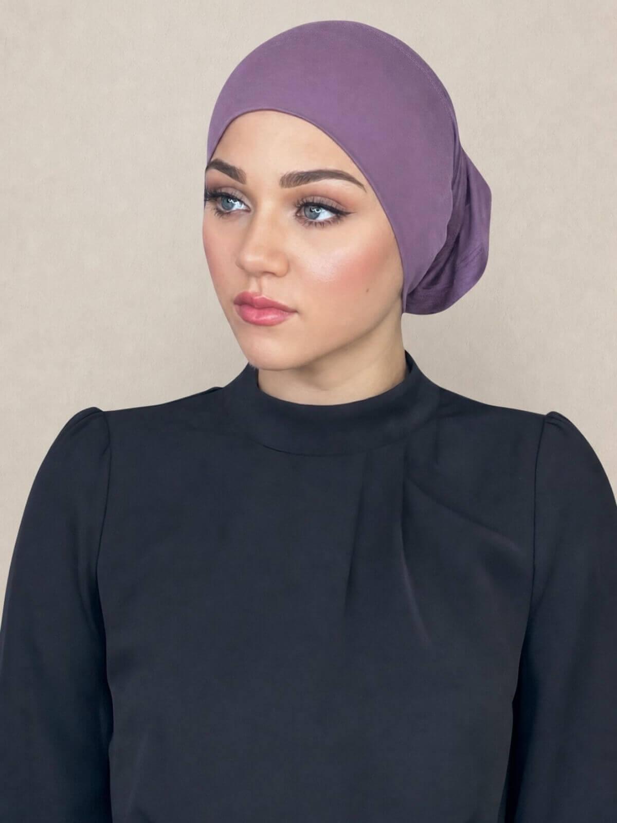 Premium Jersey UnderScarf-Mauve Taupe