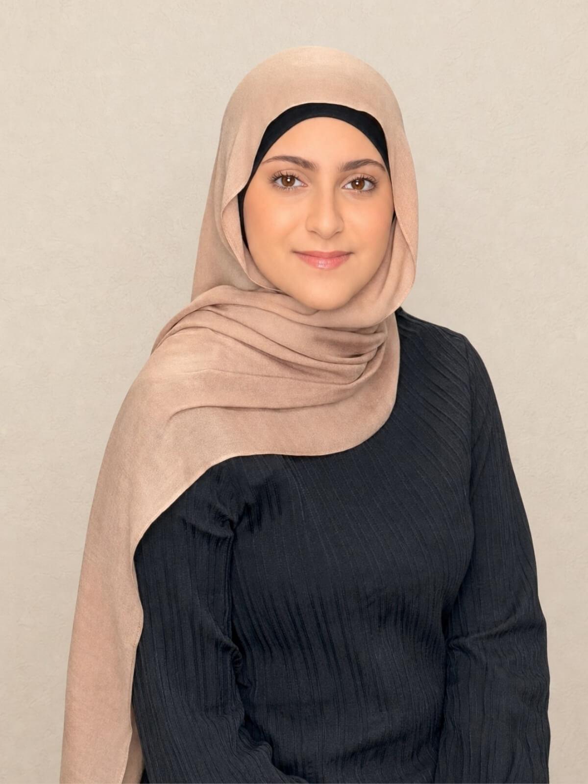 Modish Girl Cotton Modal Hijab-Cocoa Beige