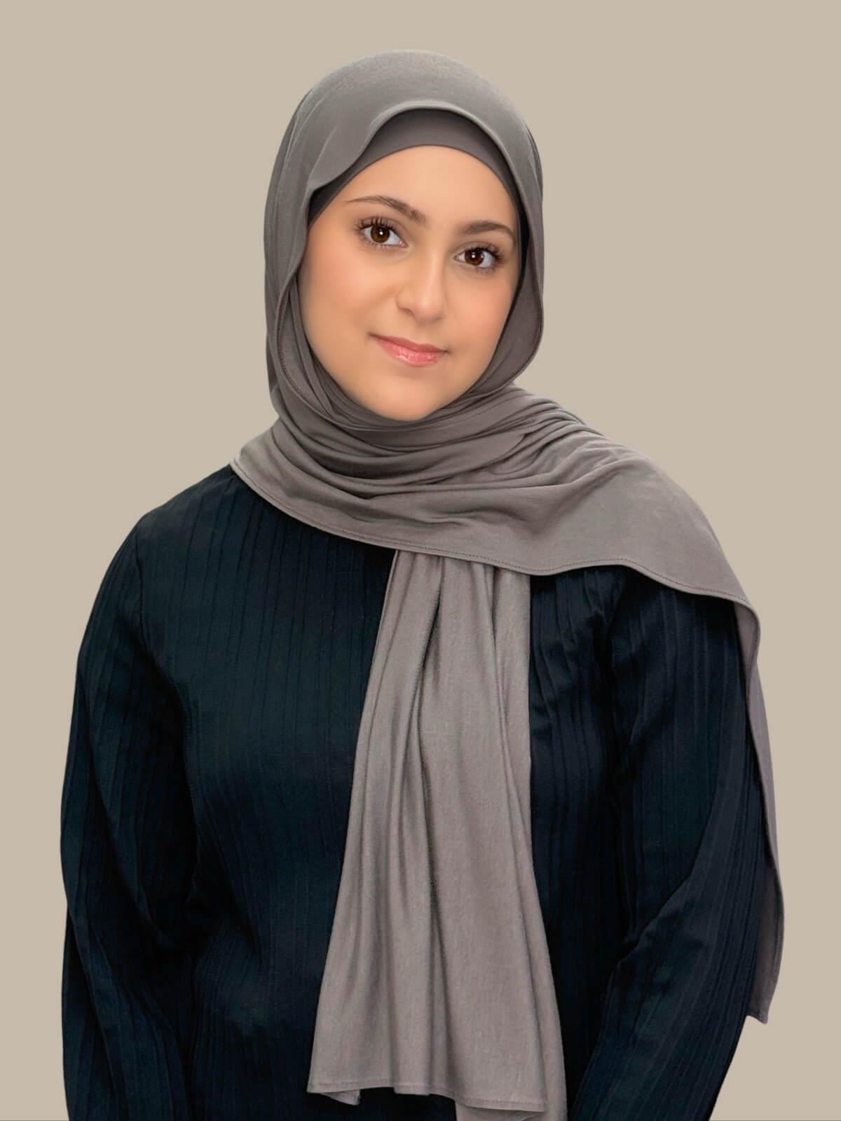 Modish Girl Premium Jersey Hijab-Hazel