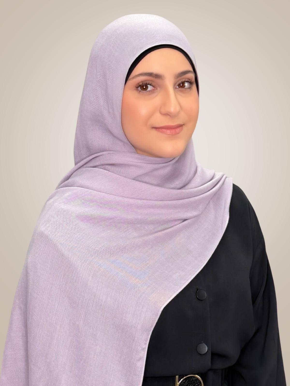 Modish Girl Cotton Modal Hijab-Thunder