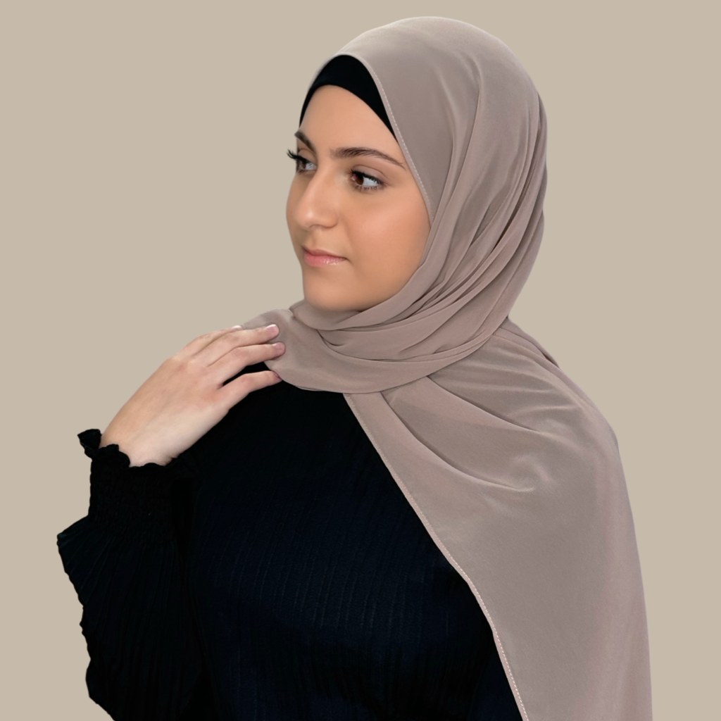 Modish Girl luxury Chiffon Hijab-Cedar - Modish Hijab