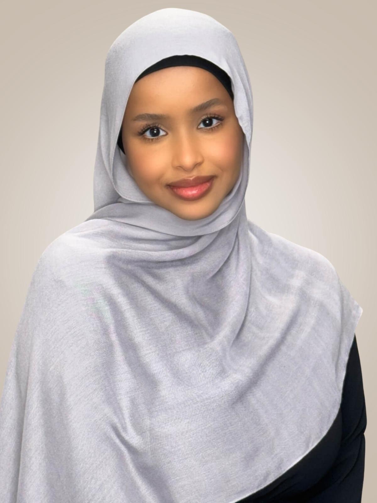 Cotton Modal Hijab-Thunder