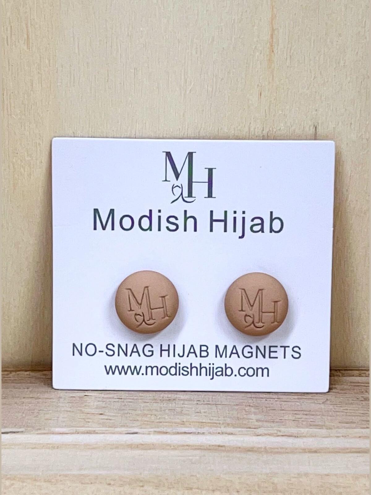 Hijab Magnet Pins-Matte Taupe