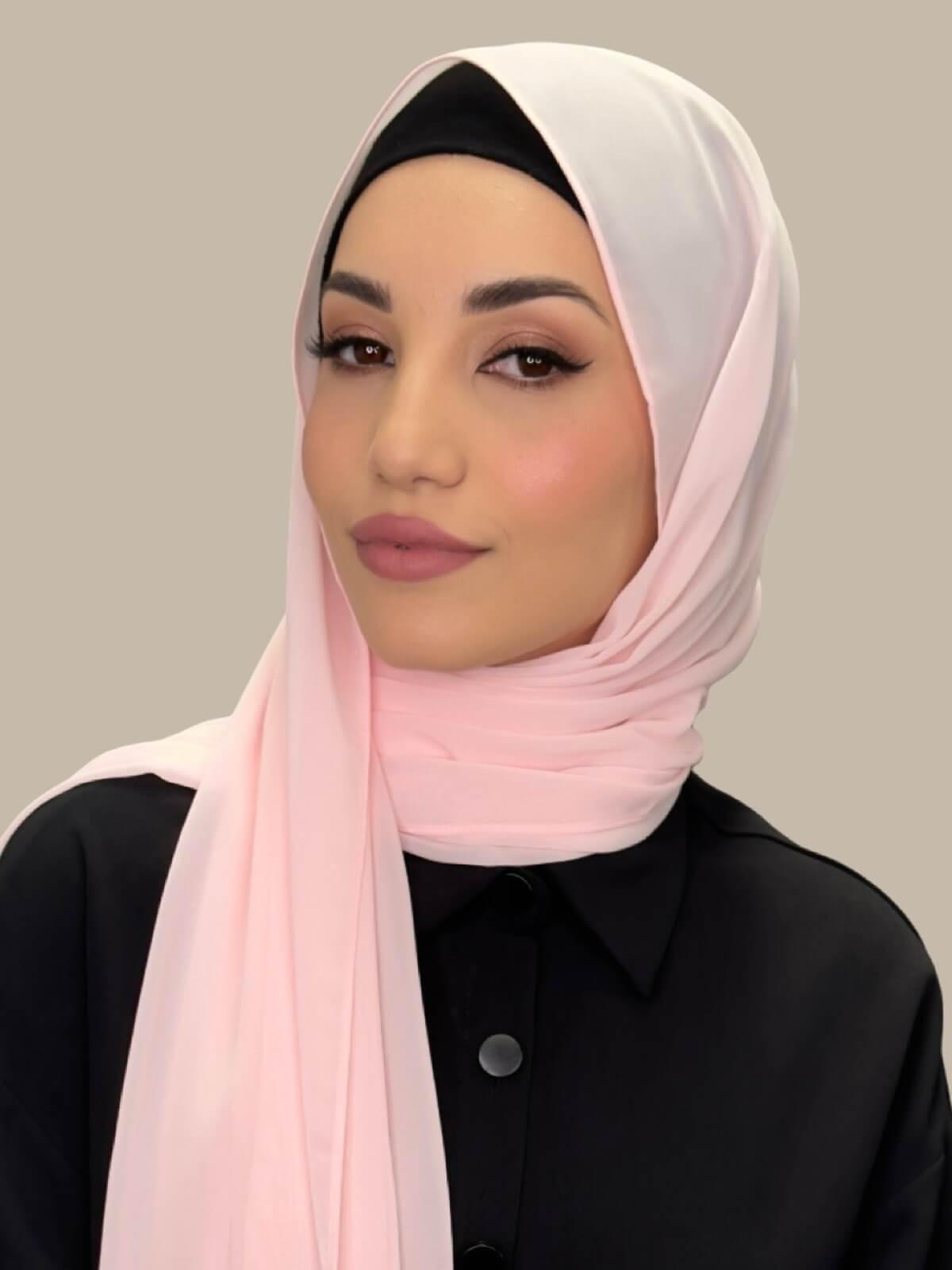 Luxury Chiffon Hijab-Petal