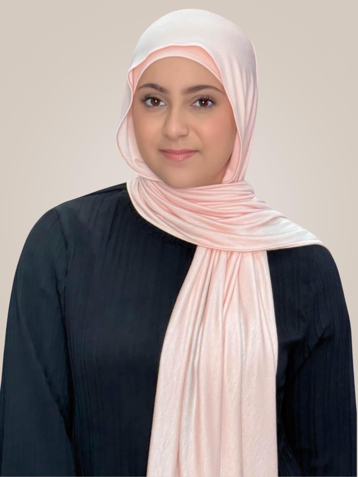 Modish Girl Premium Jersey Hijab-Pearl
