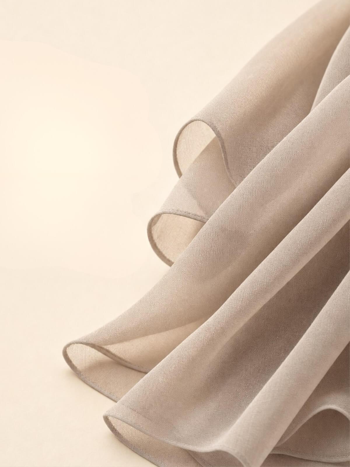 Luxury Chiffon Hijab-Desert