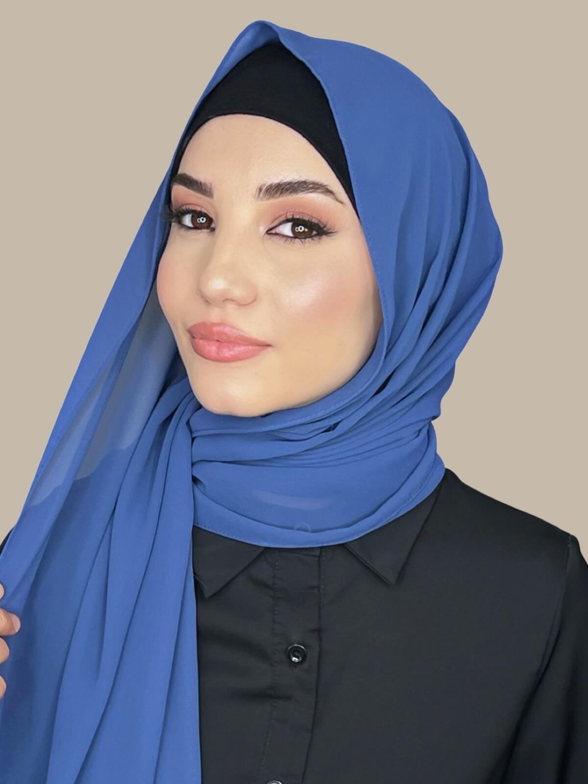 Luxury Chiffon Hijab-Spruce