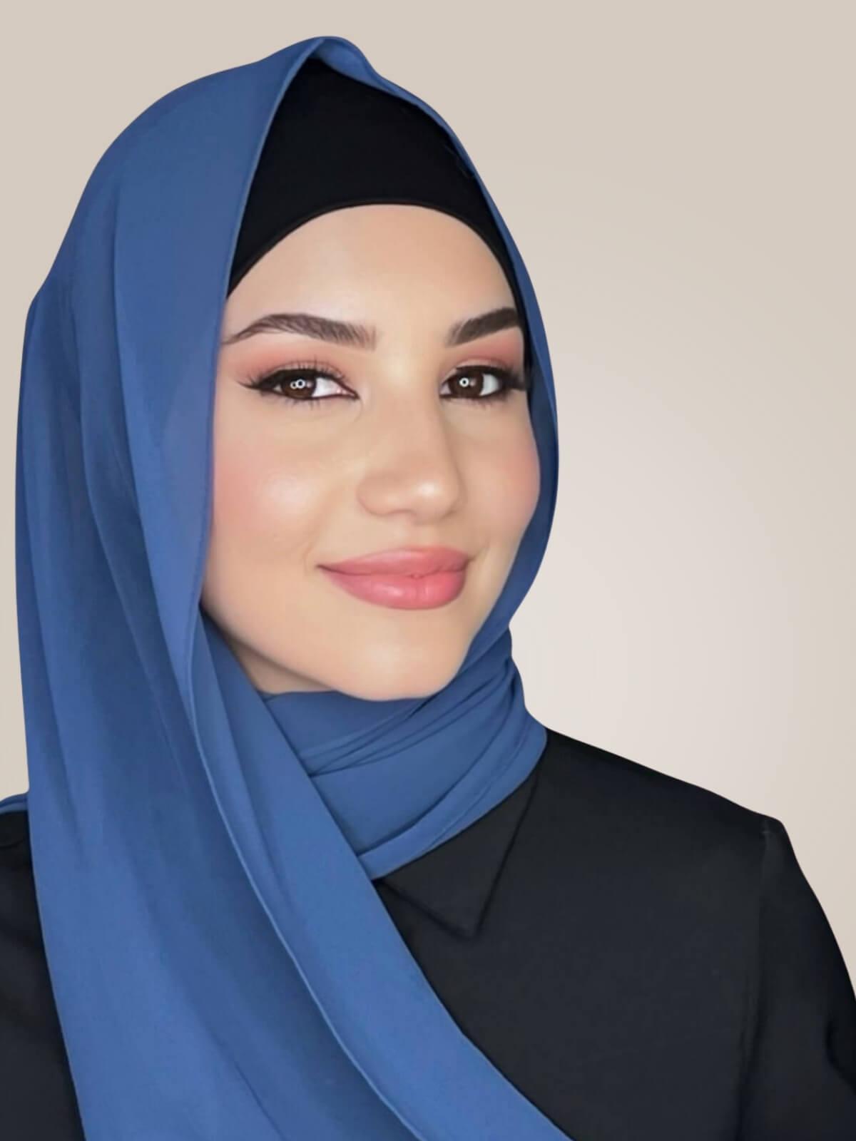 Luxury Chiffon Hijab-Spruce