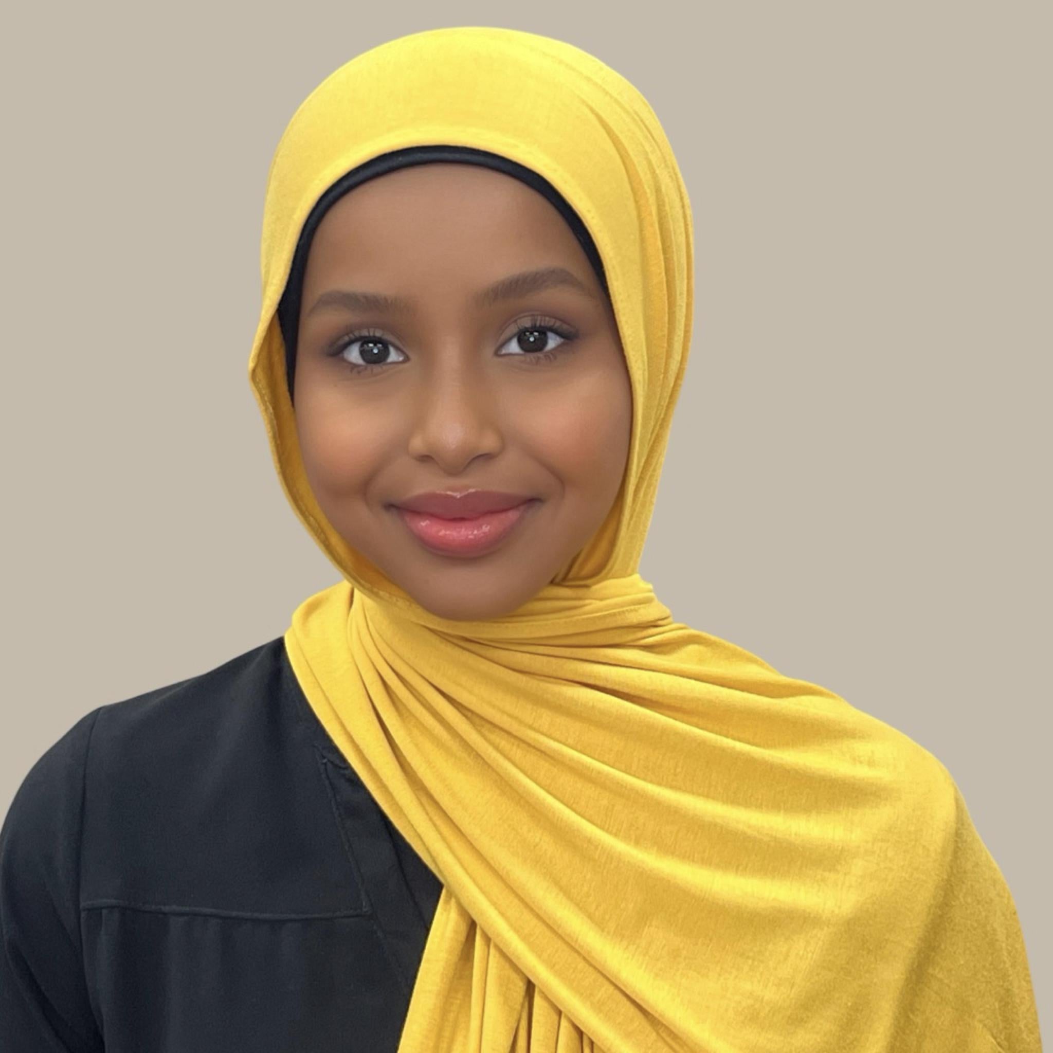 Classic Jersey Hijab-Mustard