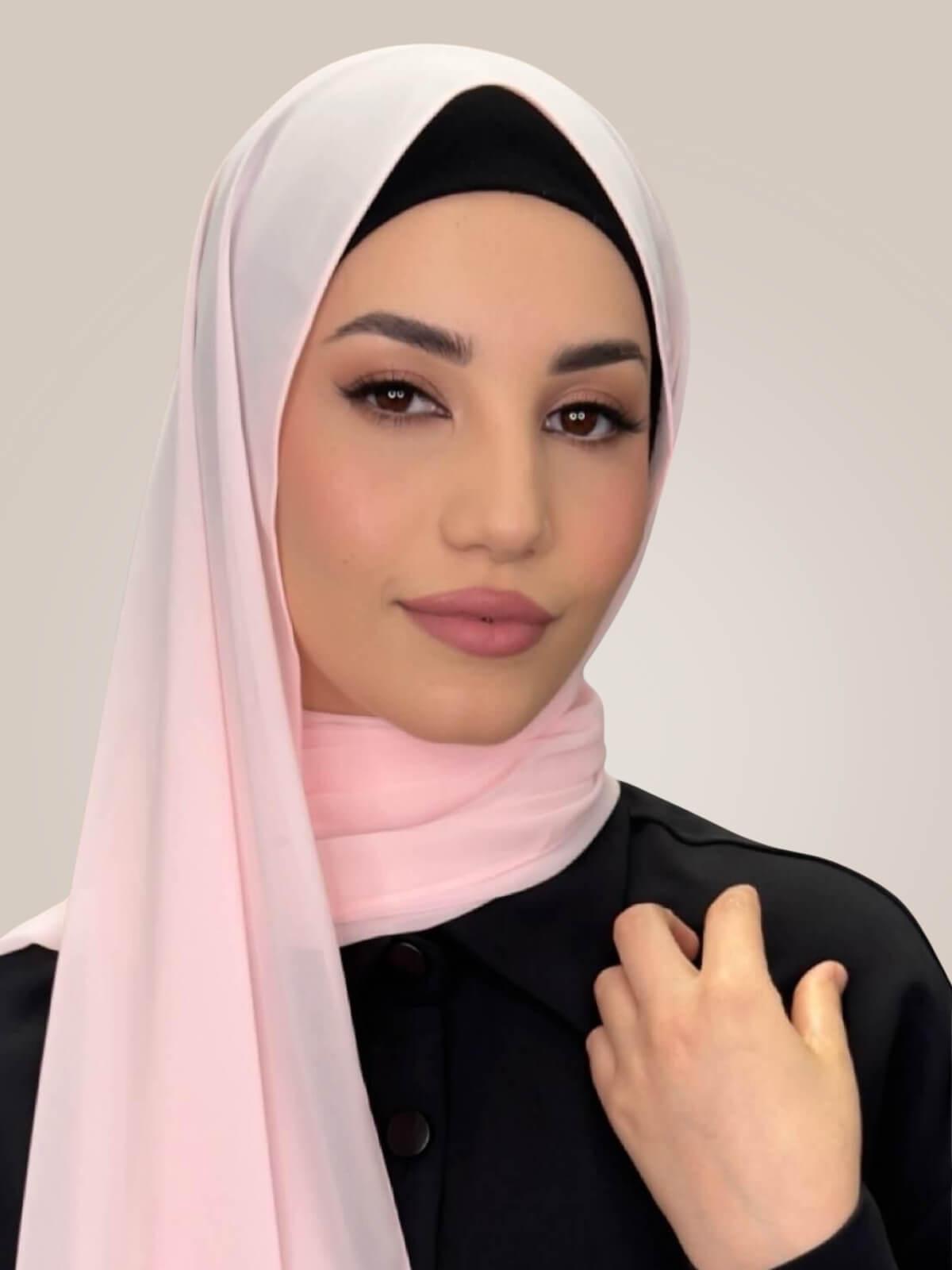 Luxury Chiffon Hijab-Petal