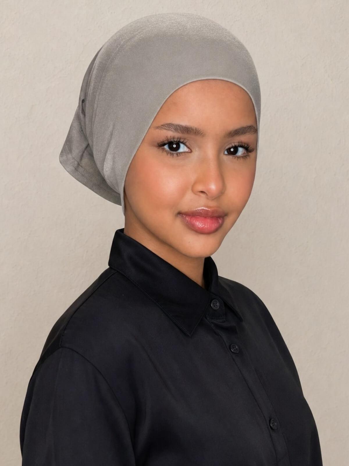 Premium Cotton Underscarf-Truffle