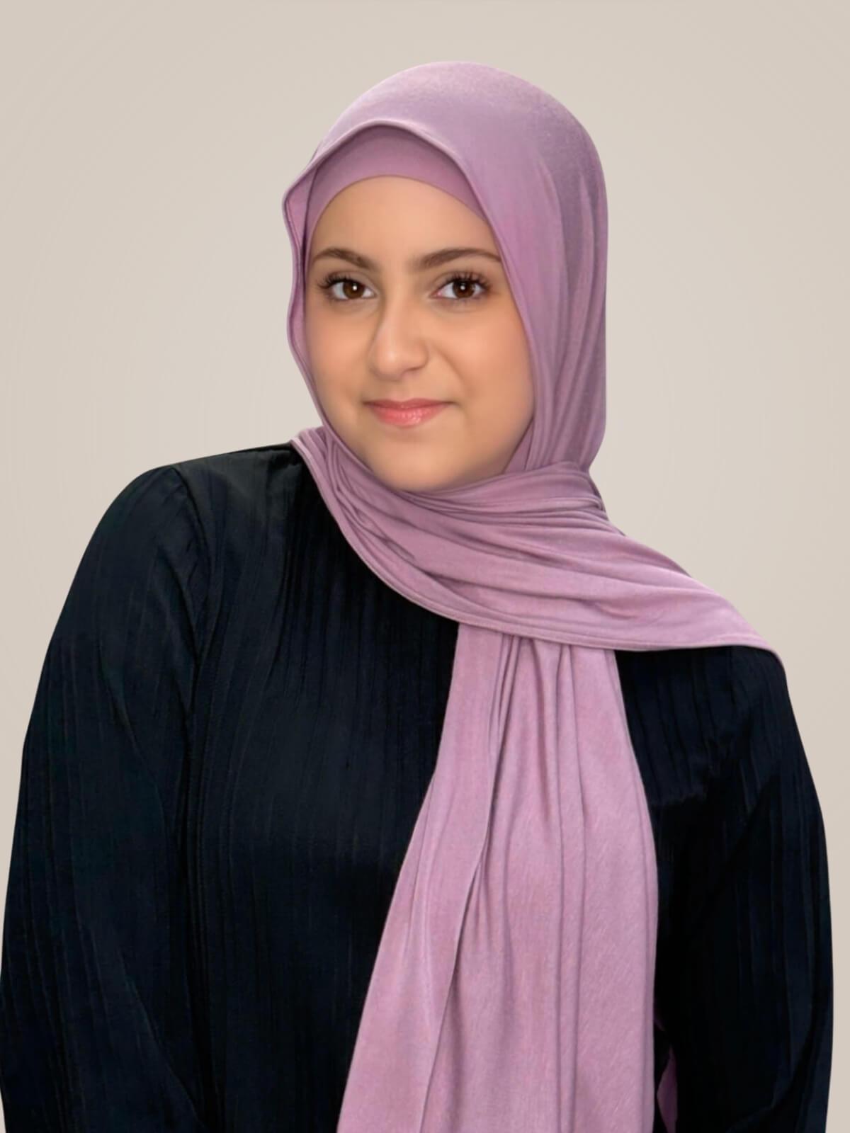 Modish Girl Premium Jersey Hijab-Khaki Rose