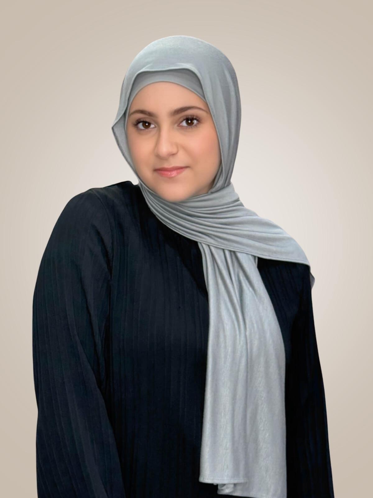 Modish Girl Premium Jersey Hijab-Chic Grey