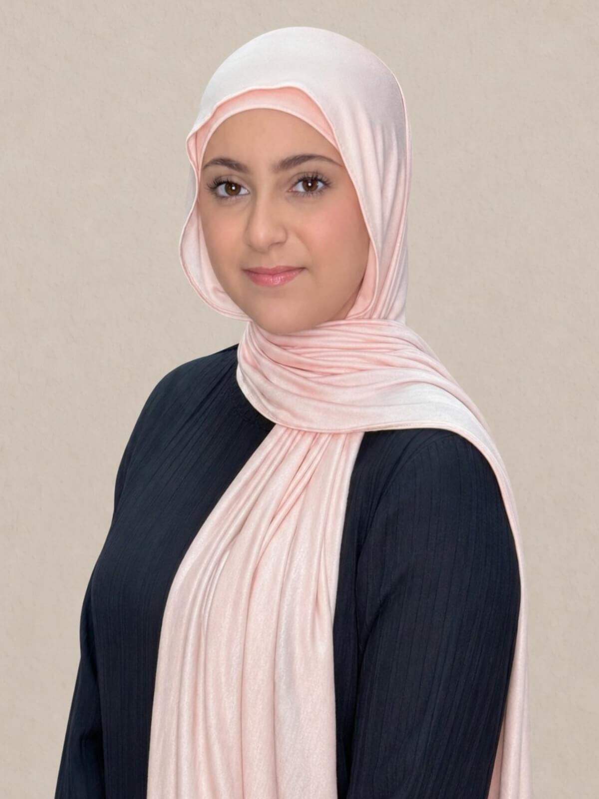 Modish Girl Premium Jersey Hijab-Pearl