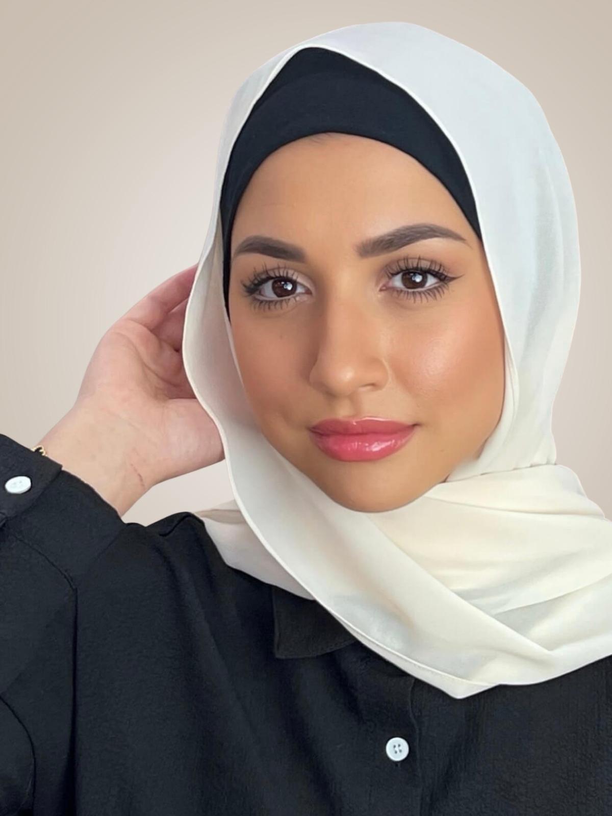 Classic Chiffon Hijab-Seashell