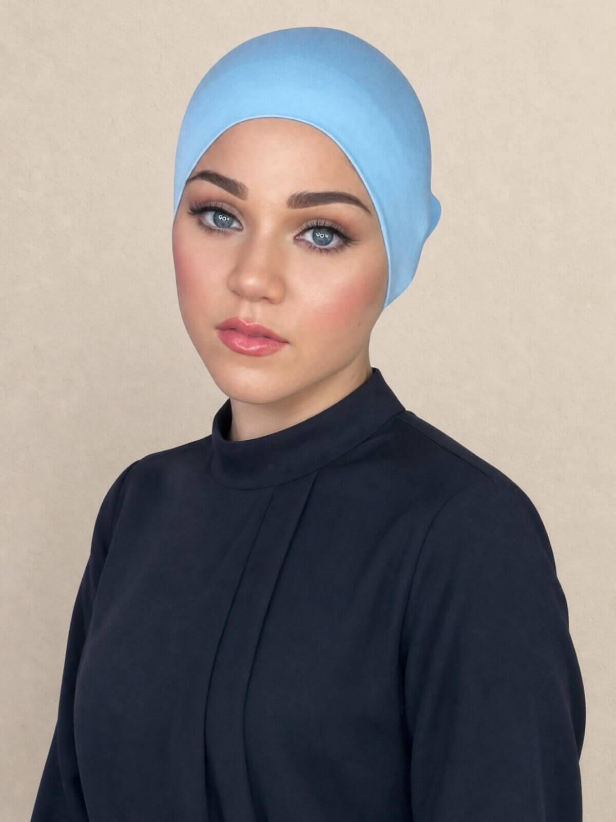 Premium Jersey Underscarf-Baby Blue