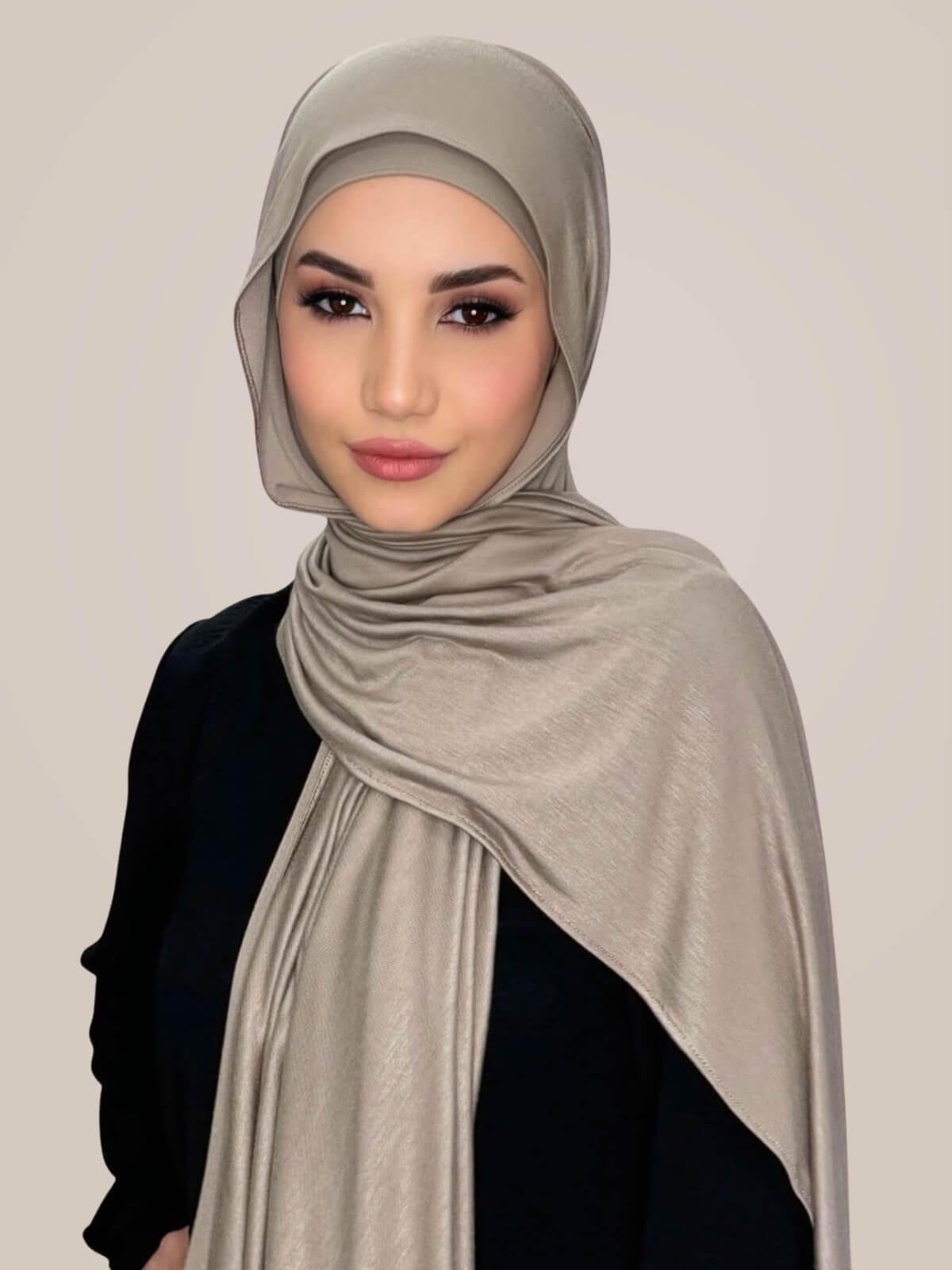Premium Jersey Hijab-Desert