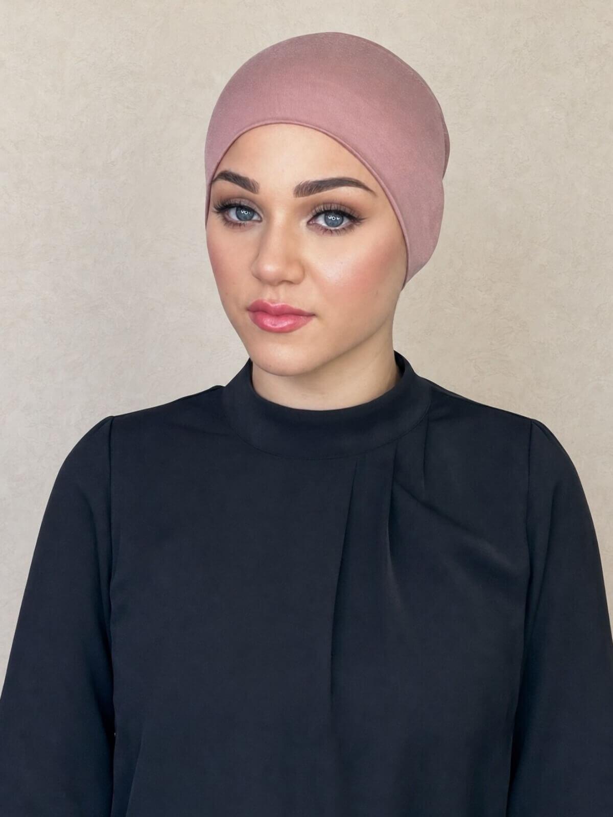 Premium Jersey Under scarf-Dusty Rose
