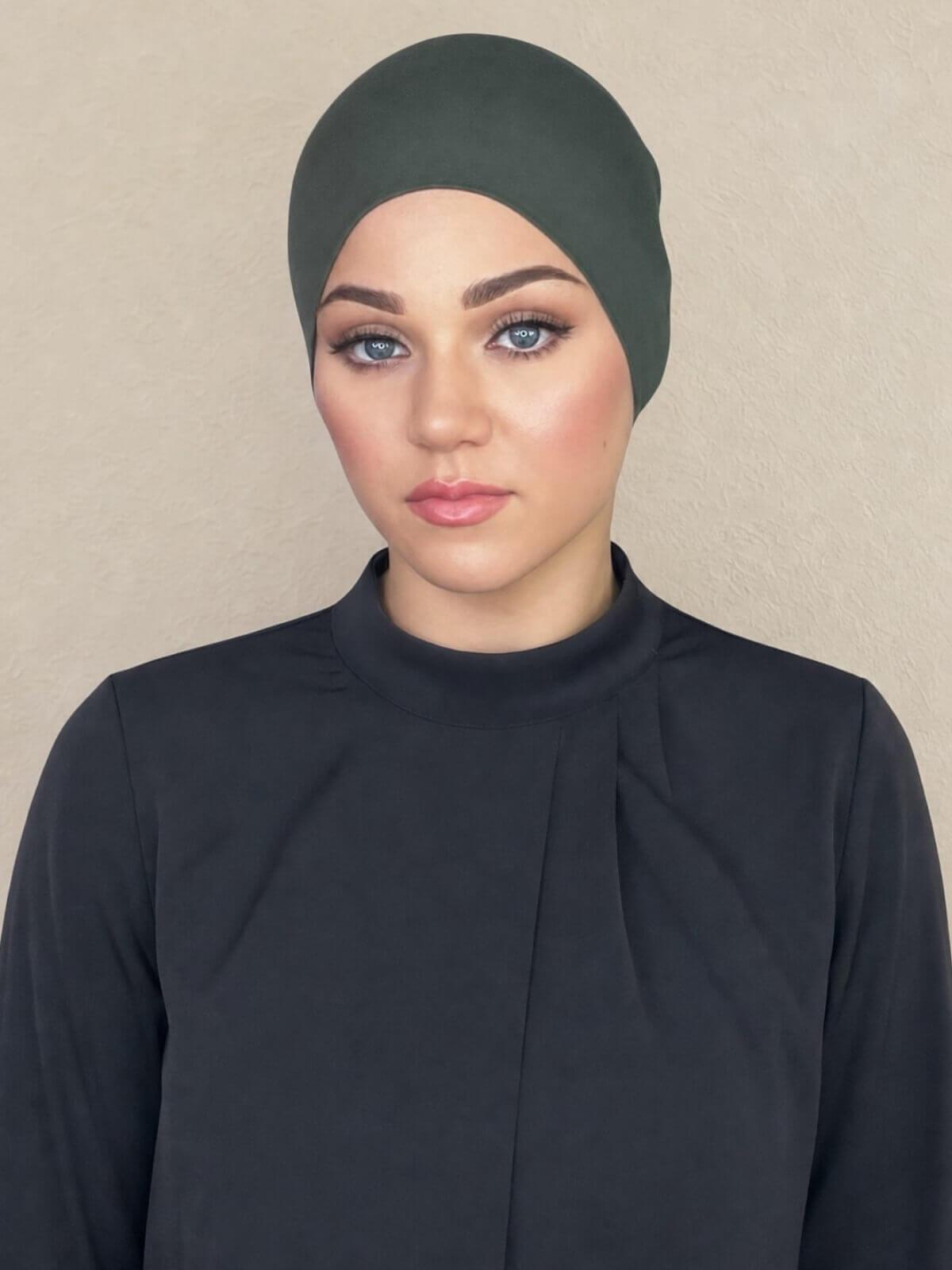 Premium Jersey UnderScarf-Army Green