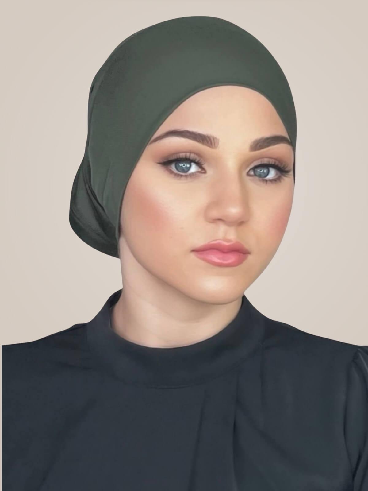 Premium Jersey UnderScarf-Army Green