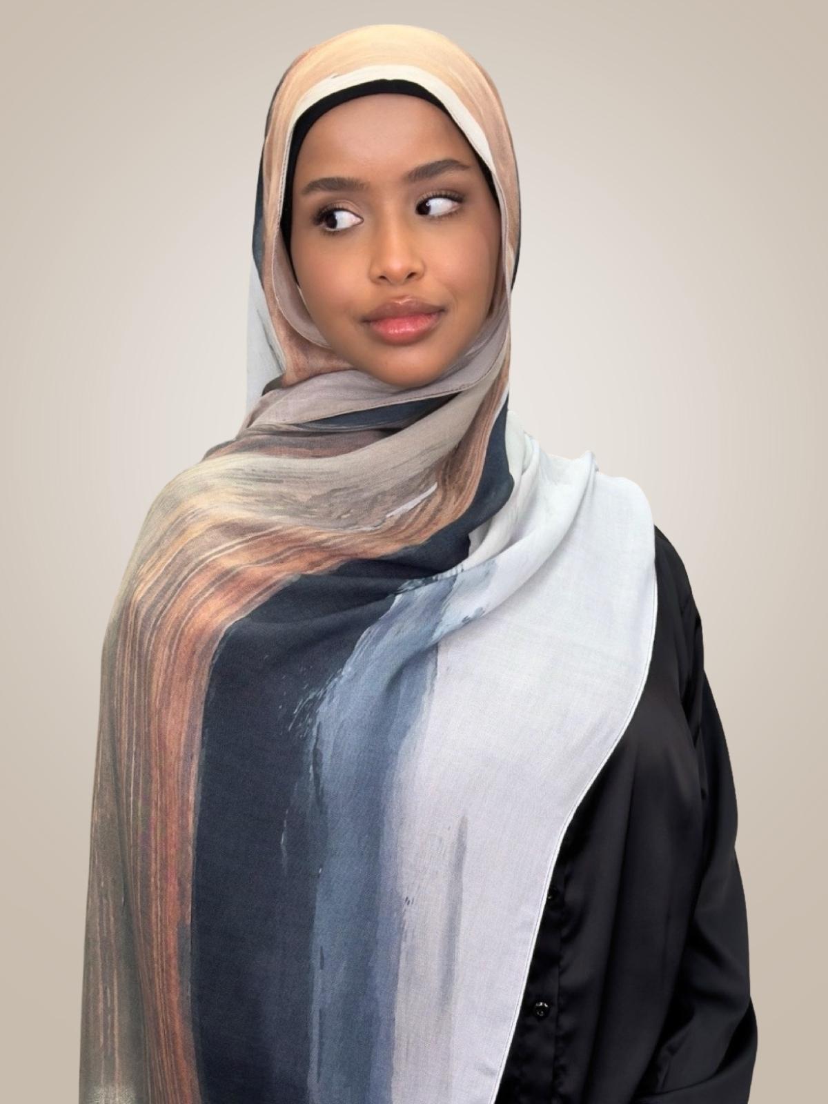 Print Modal Hijab-Sahara Drift