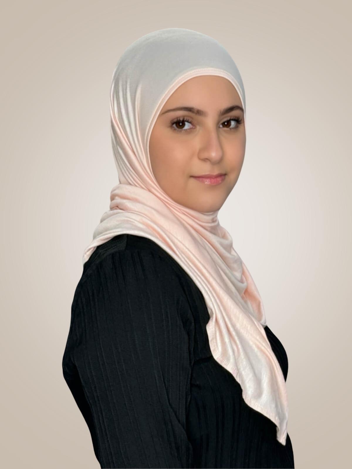 Modish Girl Pre-Sewn Jersey hijab-Pearl
